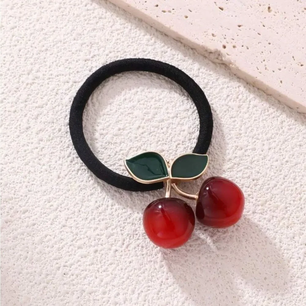 Cherry hair tie M1697
